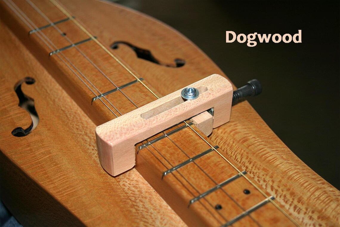 HandMade Mountain Dulcimer CAPO Cherry or Dogwood. Item Etsy