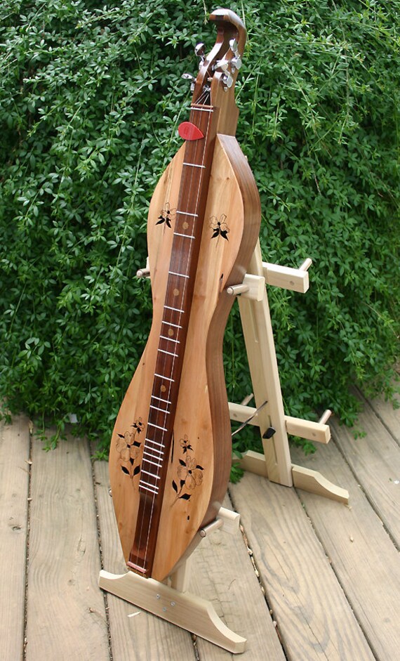 Appflutes Appalachian Mountain Dulcimer Hourglass Etsy