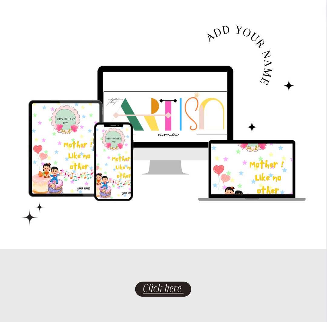 Printable Mothers Day Card, Digital Mothers Day Card, Happy Mothers Day ...