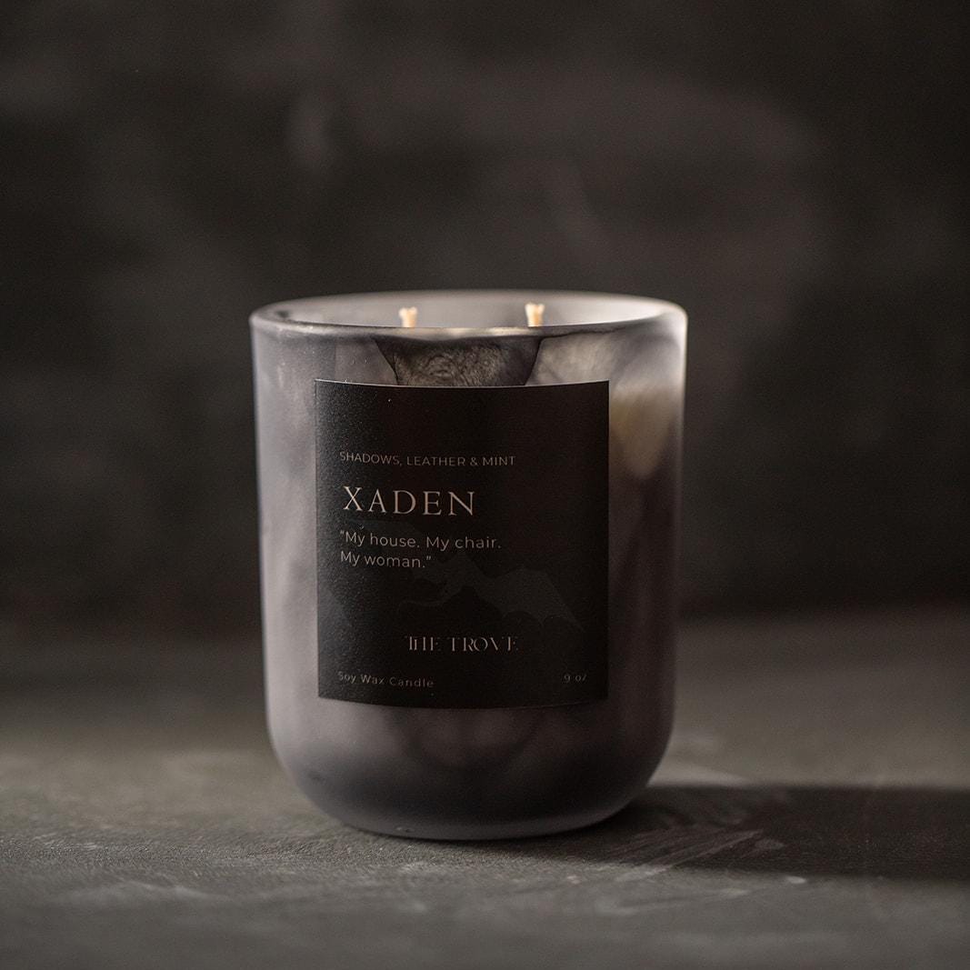 Xaden Riorson 9oz Candle | Fourth Wing | Iron Flame | Onyx Storm | Rebecca Yarros | Book Boyfriend | Dragon Rider | Wing Leader
