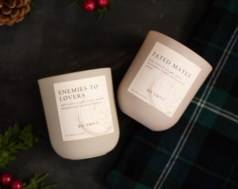 Fated Mates Candle | Romantasy Inspired | Soul Mate Trope | Bookish Gift | Reader Gift