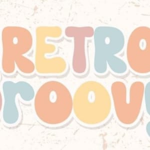 Retro Groovy Font, Beautiful Font, Script Font, Vintage Font, Retro Calligraphy, Classic Font, Elegant Font, Handwritten Font
