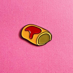 Sausage Roll Enamel Pin