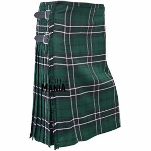 Kilt de caza de tartán McLean of Duart - Kilt Highland de 8 yardas y 16 oz de lana acrílica - Vestido artesanal para hombre - Faldas de kilt premium para hombre