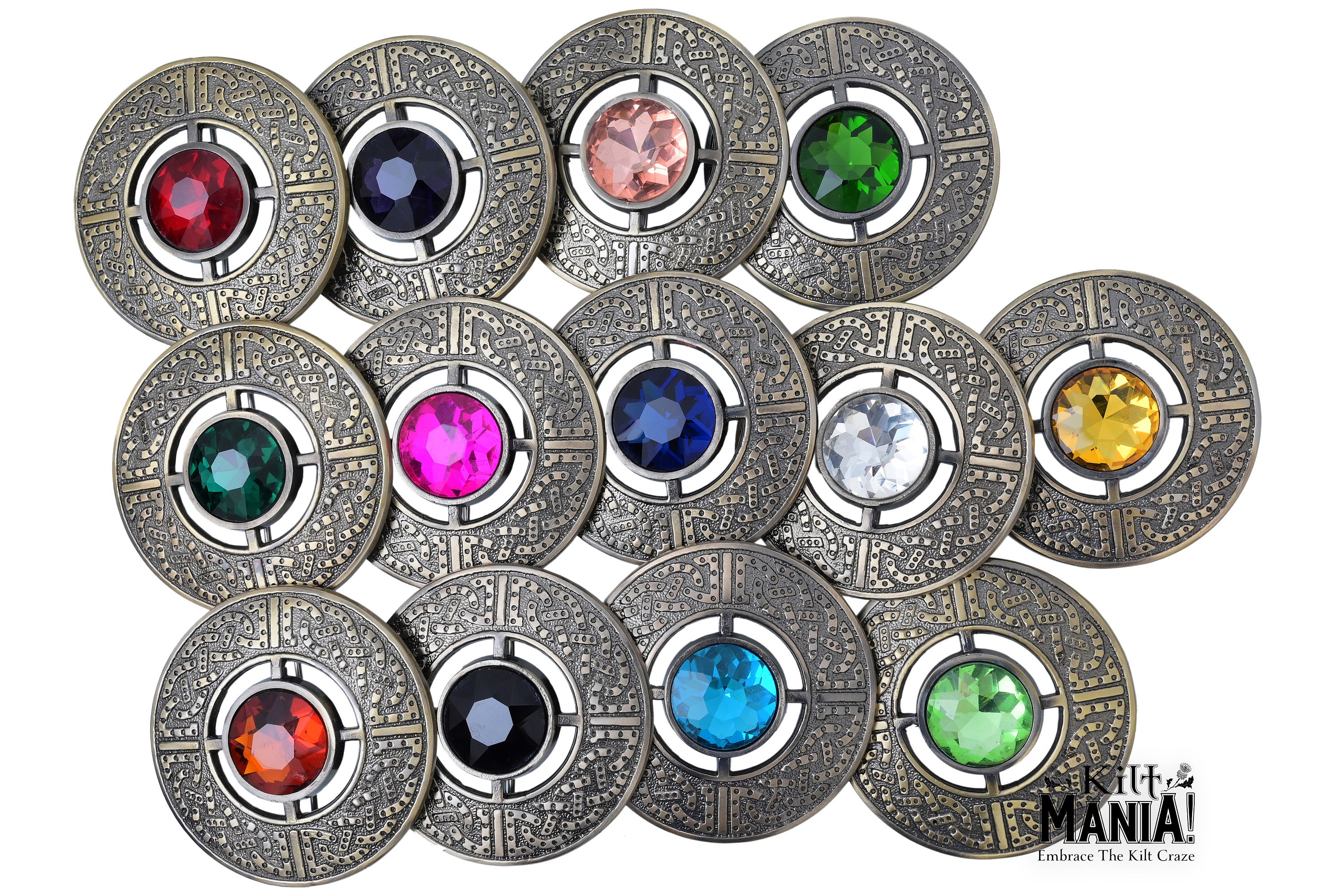 Spilla Scozzese Scozzese - Spille Kilt Da Uomo - Spilla Scozzese - Foto 9