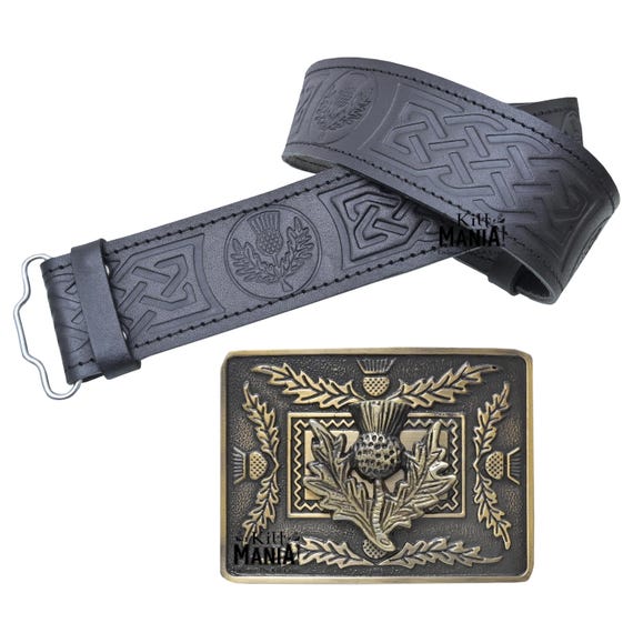 Kilt Belts And Buckles - Scottish Kilts Hub