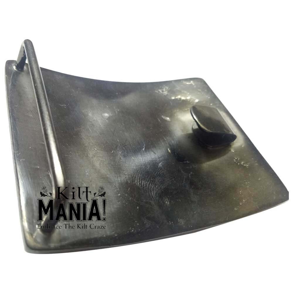 Men’s Celtic Kilt Belt Buckle Thistle Antique Finish / Celtic Kilt Belt Buckle E - Foto 11