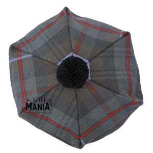Chapeau écossais Tam O Shanter - Béret - Casquette Militaire Balmoral