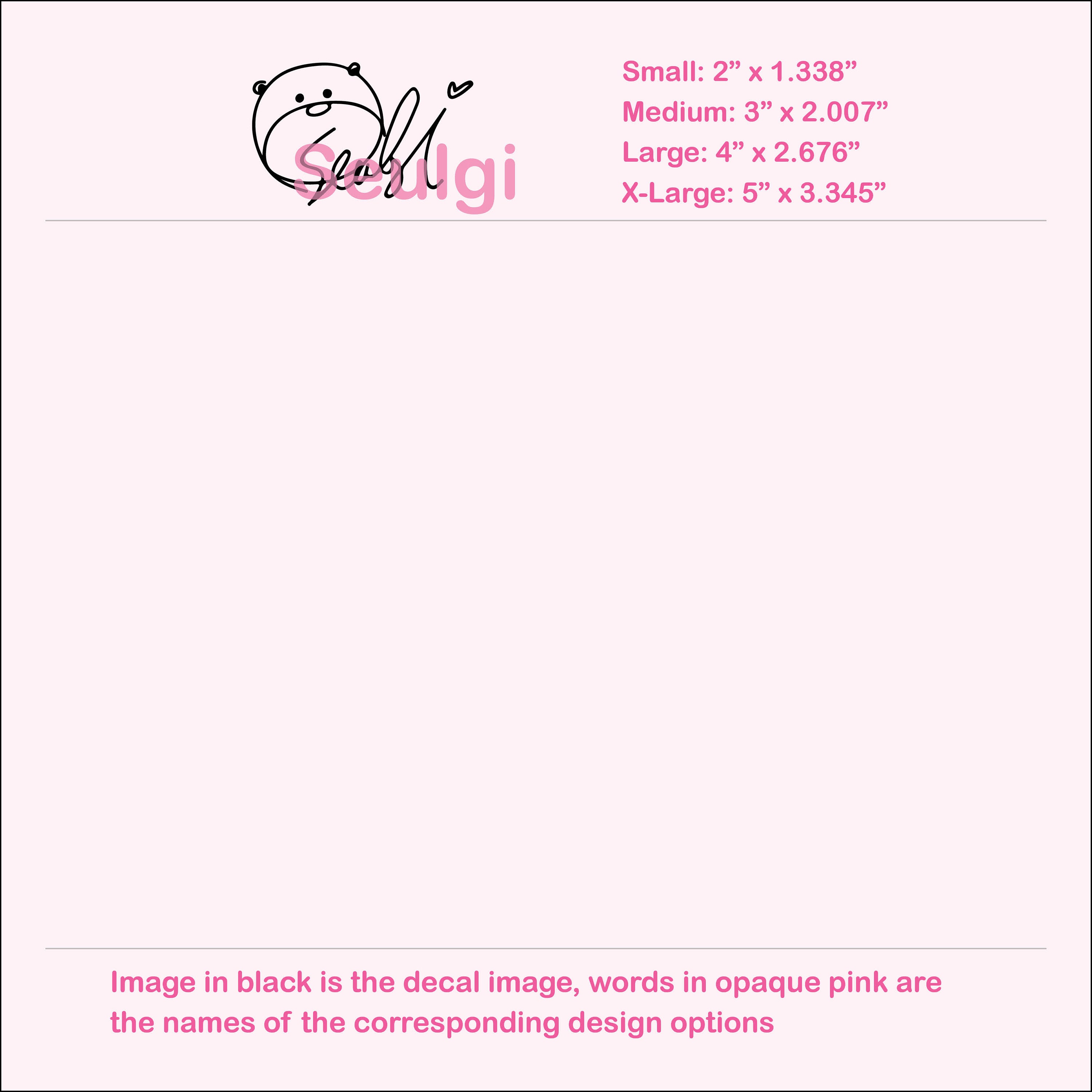 Red Velvet Decals | Logo and Signature | Vinyl Stickers | Joy