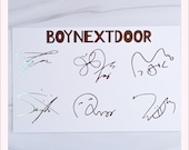 boynextdoor ウナク　ヨントン　サイン BOY NEXT DOOR 】ヨントン(オンラインサイン会)ウナク レポ | 沼