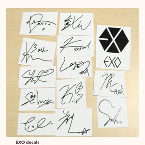Exo Kai Stickers - Etsy