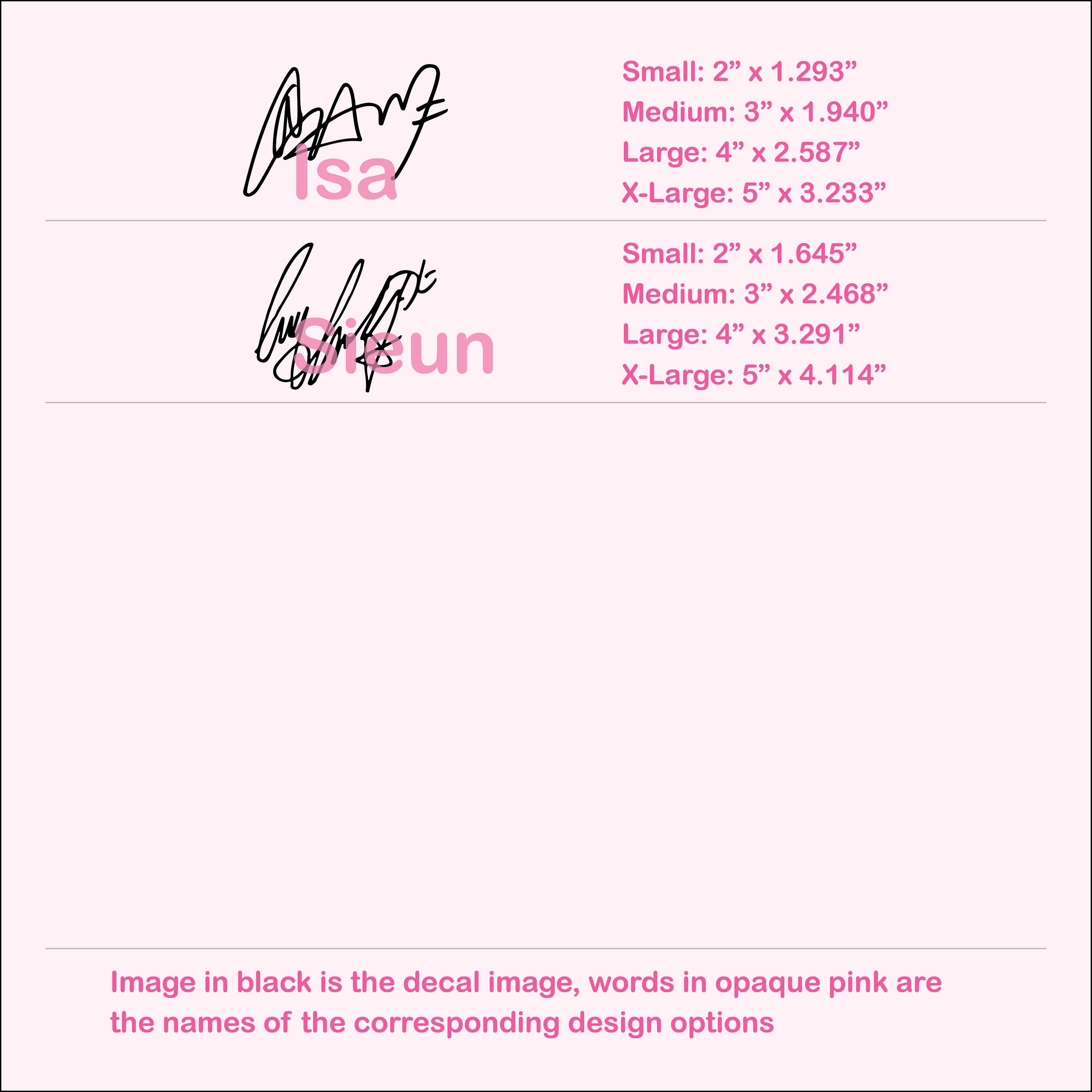 Stayc Decals | Logo and Signature | Vinyl Sticker | SWITH | Sieun