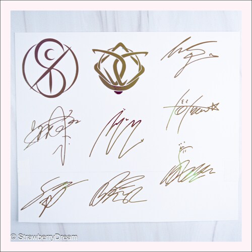 Dreamcatcher Decals | Logo and Signature | Vinyl Sticker | Jiu