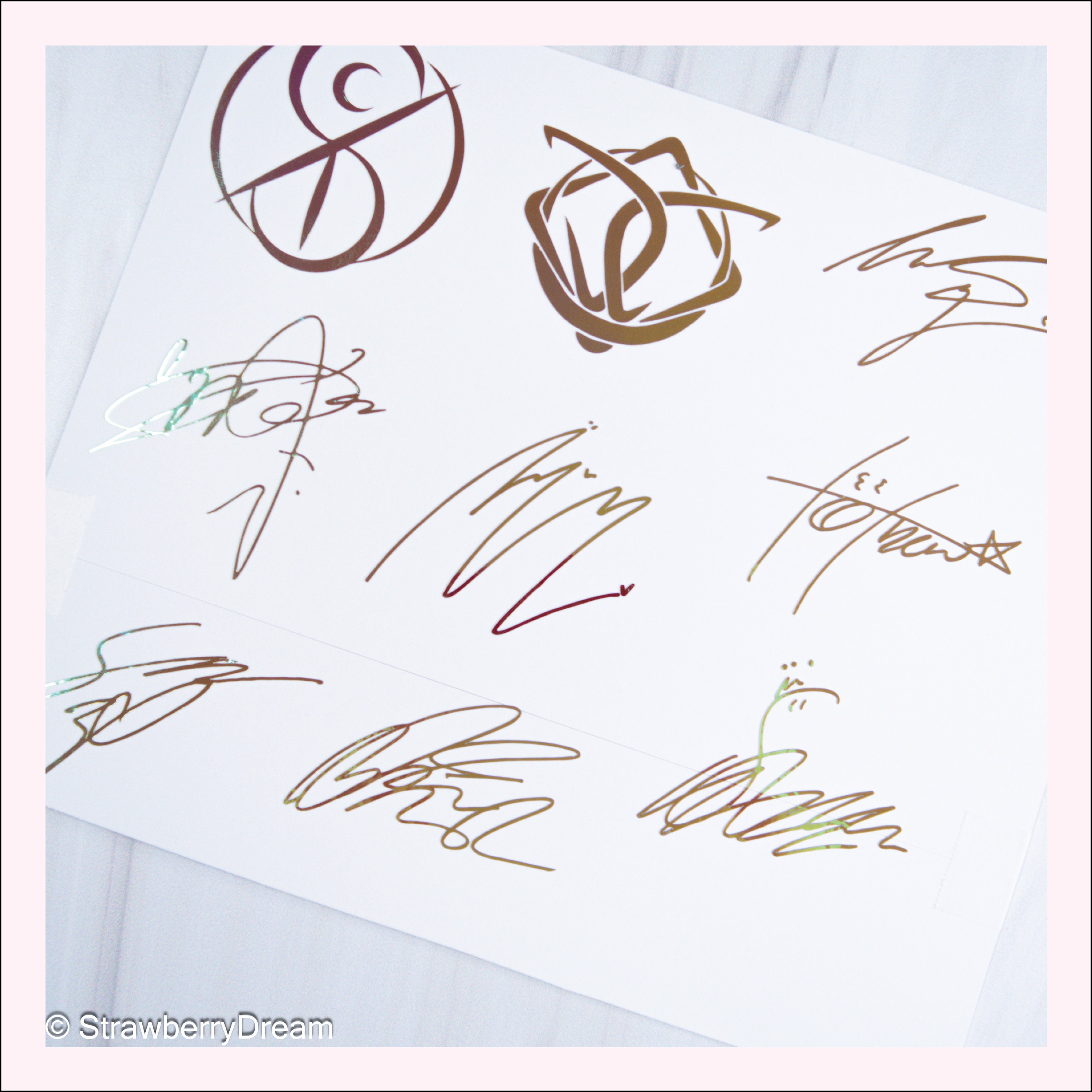 Dreamcatcher Decals | Logo and Signature | Vinyl Sticker