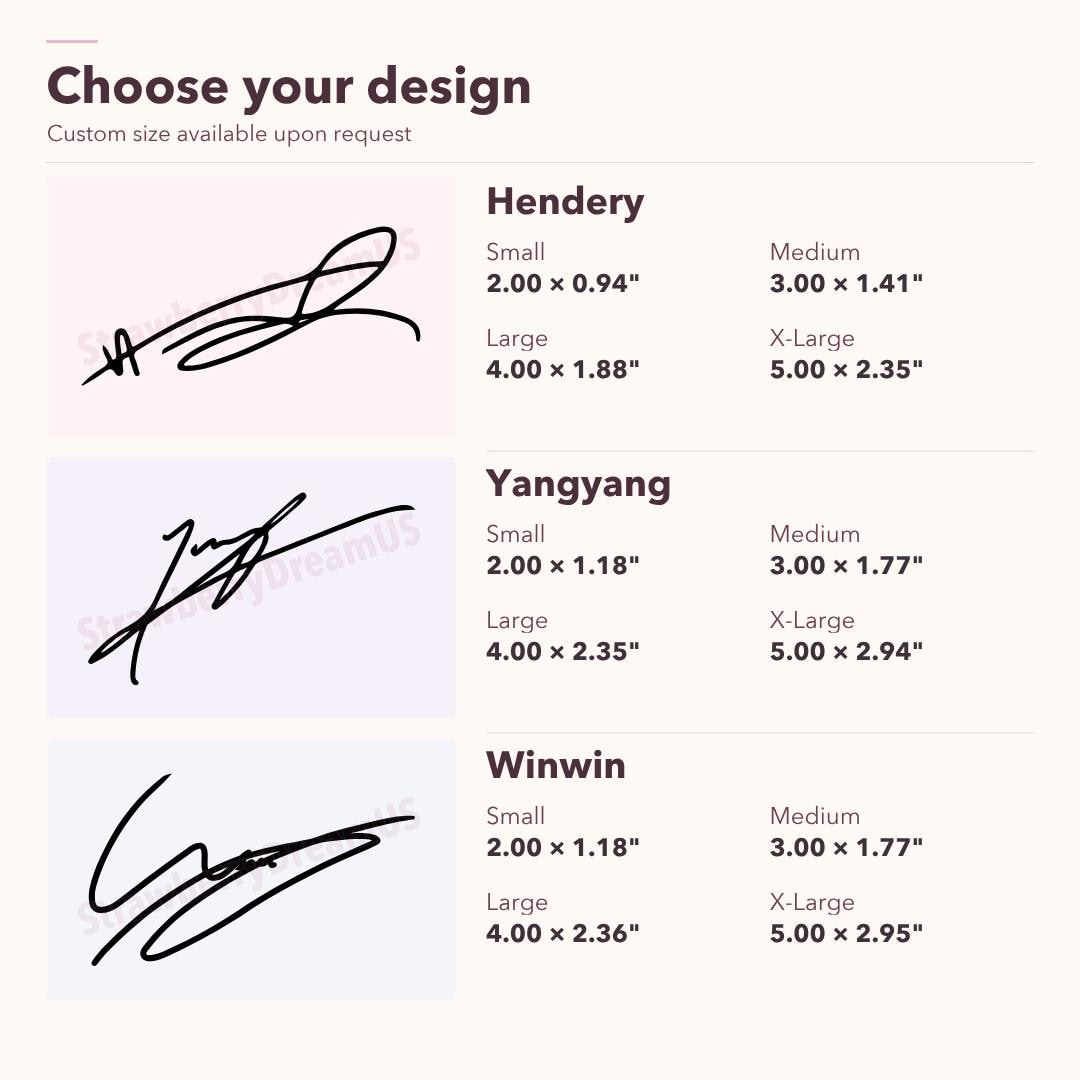 Wayv Vinyl Decals | NCT and Wayv Logos or Member Signature