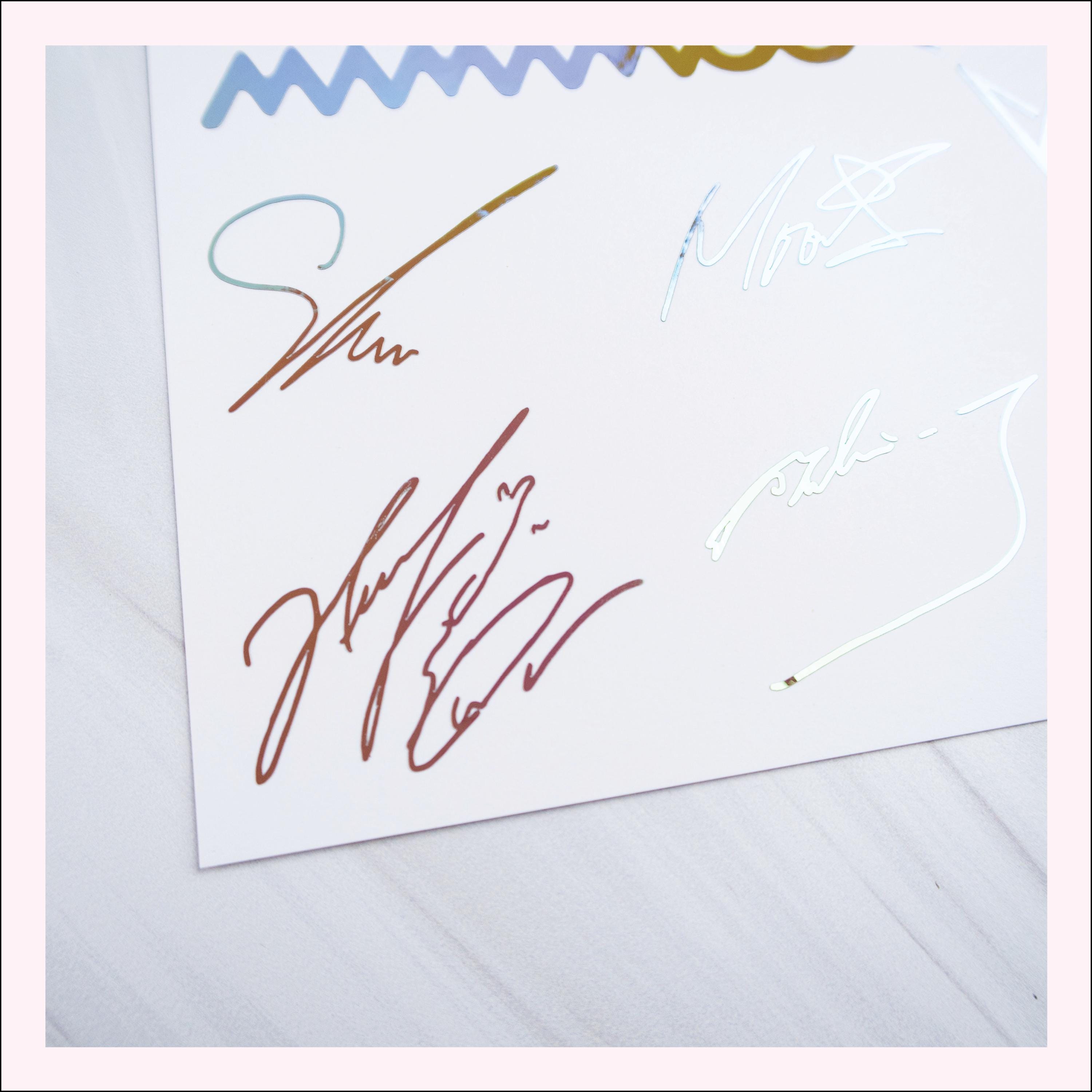 Mamamoo Decals | Logo and Signature | Vinyl Sticker | Hwasa
