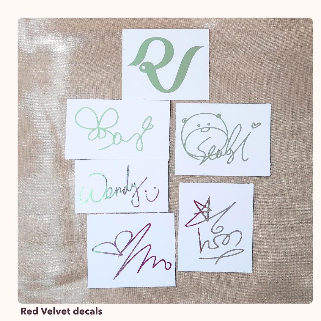 Red Velvet Wendy - Etsy