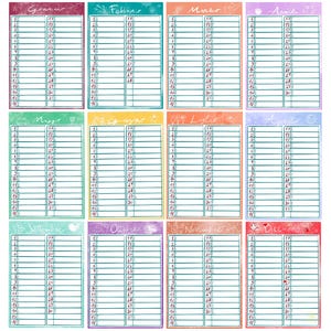 Calendario 12 mesi 2025 by Cevì A3 o A4 file digitale da stampare in casa!