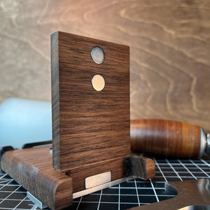 Stitching Iron Guide for Leather