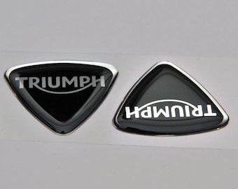 2PCS X TRIUM 32x40 mm. stickers. Domed 3d Decal logo