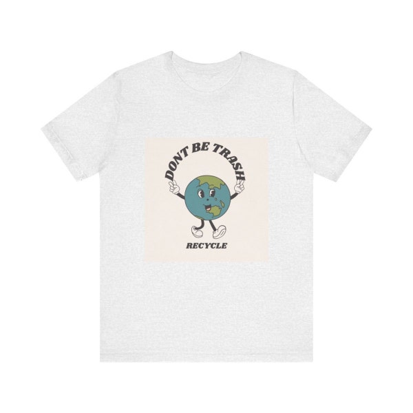 Earth Day Recycle Unisex Jersey Short Sleeve Tee