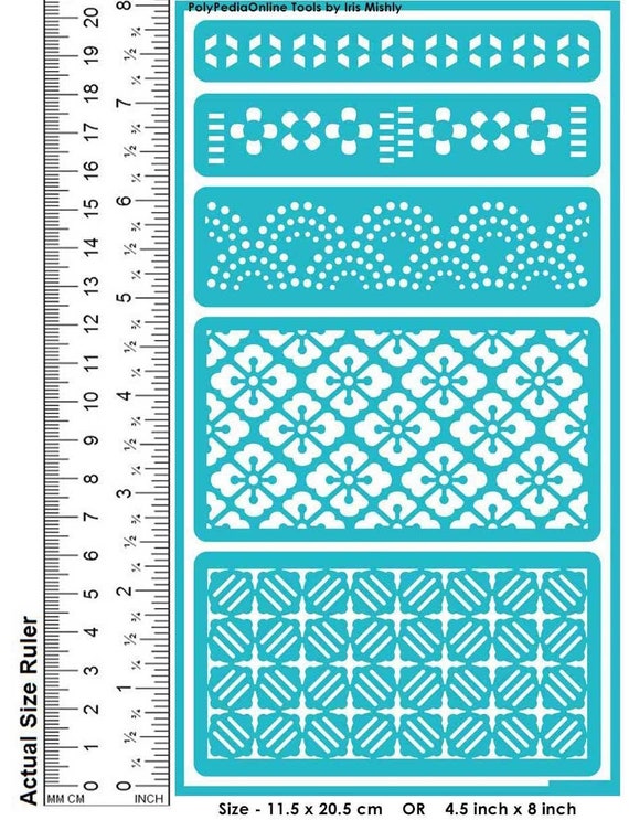 stencil for painting adhesive stencils geometric stencil etsy