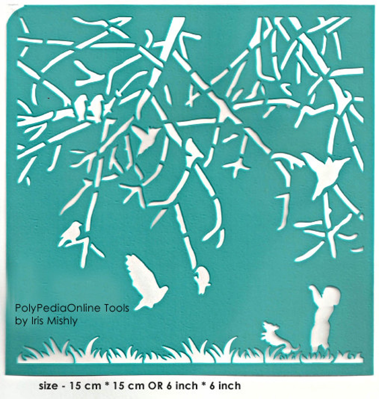 Schablone Vogel Schablone Schablone zum Malen Bastel - Etsy.de