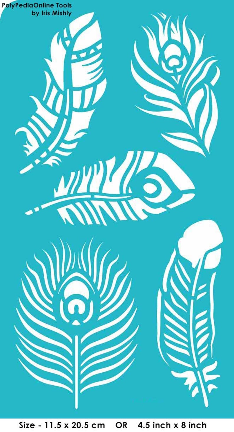 Stencil Stencils Peacock Feather Pattern Template Reusable Etsy stencil-stencils-peacock-feather-pattern-template-reusable-etsy