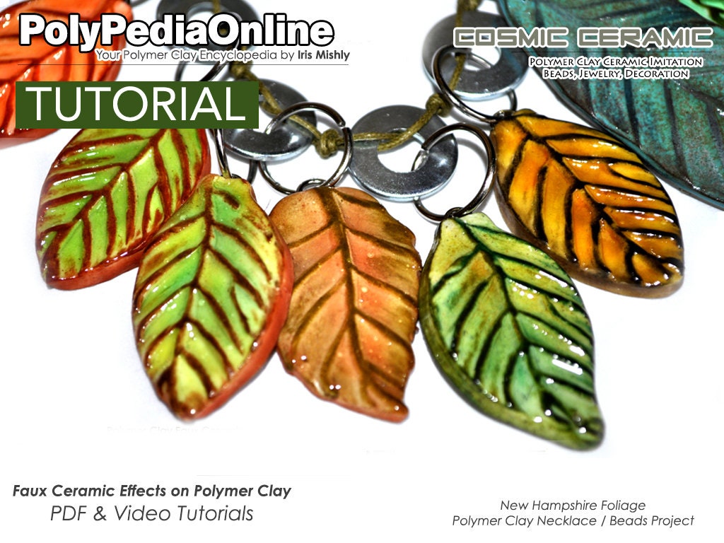 Polymer Clay Tutorial, Polymer Clay Jewelry Tutorial, Polymer Clay ...