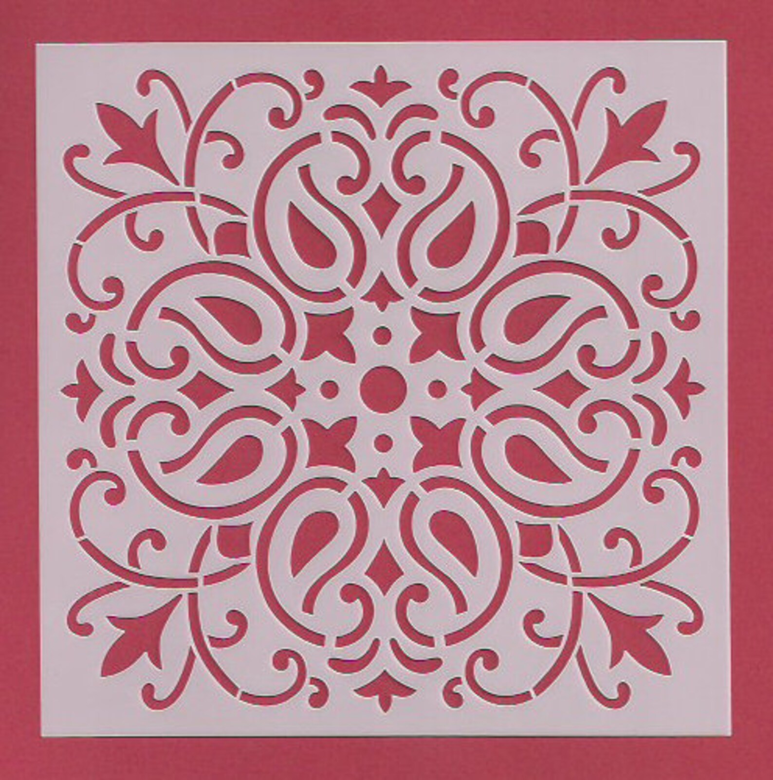 Stencil for Art Stencil for Painting Mandala Stencil Tribal Etsy