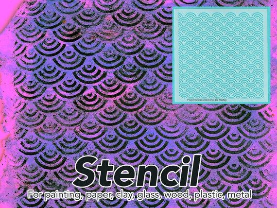 Stencil For Painting Stencil For Art Background Stencil Etsy