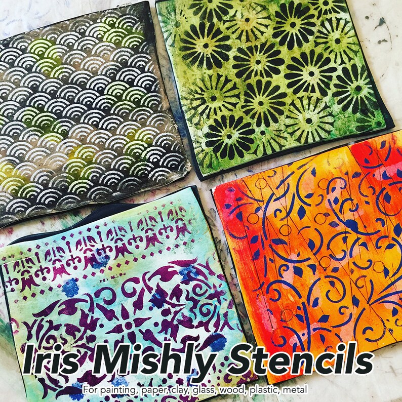 Letter Stencil Alphabet Stencil Adhesive Stencil Stencil Etsy