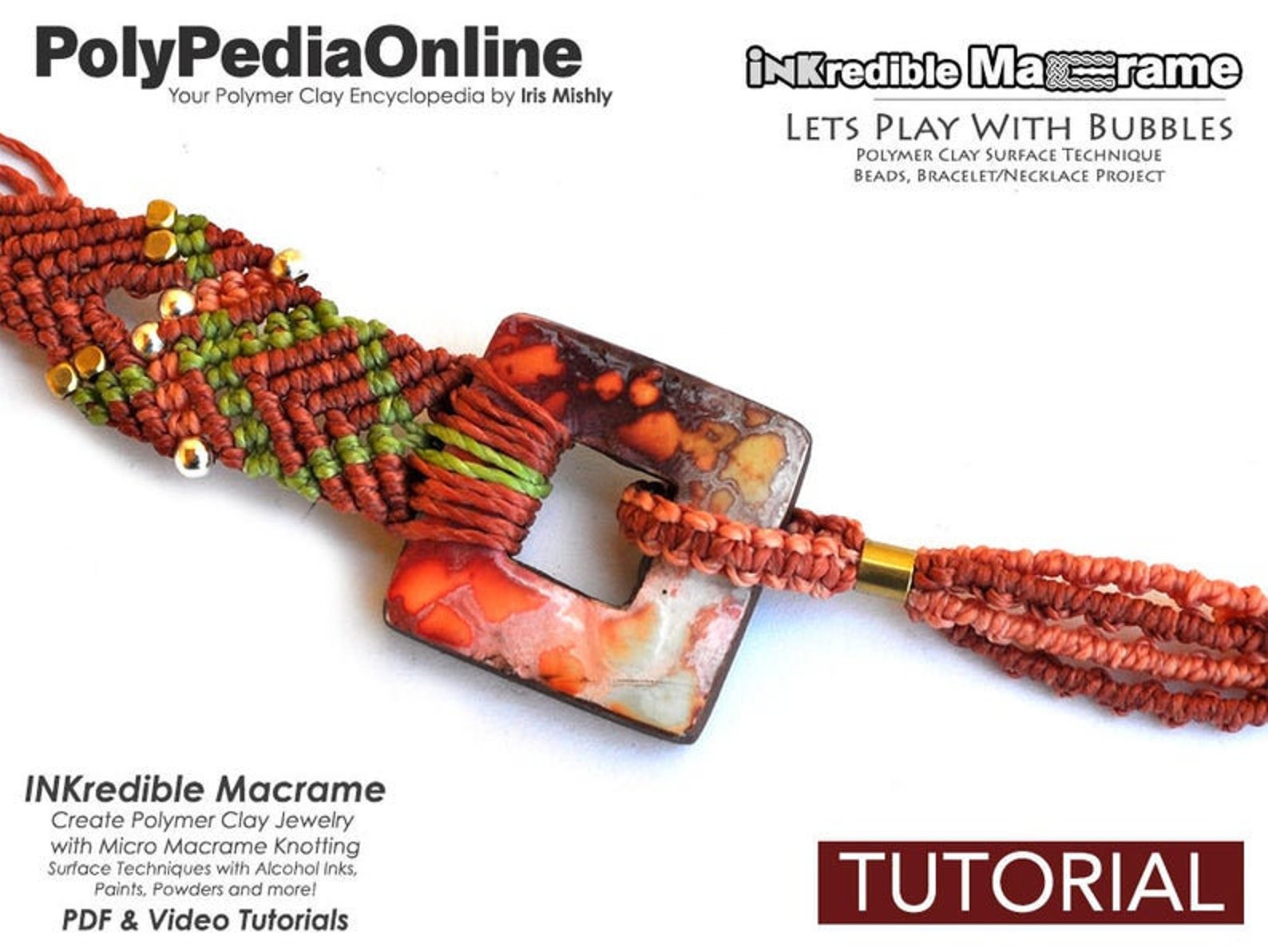 Polymer Clay Tutorial, PDF Tutorial, Polymer Clay Pattern, Polymer Clay ...