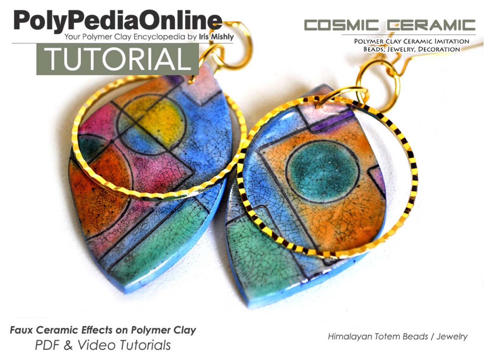 Polymer Clay Tutorial Polymer Clay Beads Polymer Clay Etsy