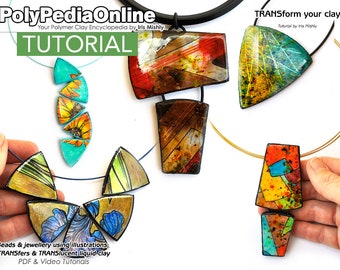 Polymer Clay Tutorial, Polymer Clay Jewelry, Polymer Clay Beads, Polymer Clay Necklace, Liquid Polymer Clay, Polymer Clay Pendant Tutorial