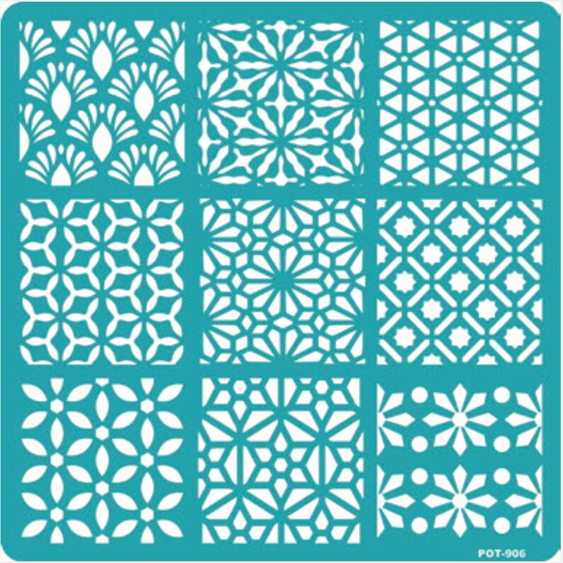 Stencils Stencil Set Painting Stencil Craft Stencil Art Etsy