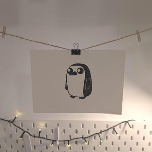 Gunter A5 Lino Print / Adventure Time