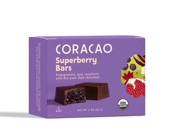 Superberry Vegan Chocolate Bars