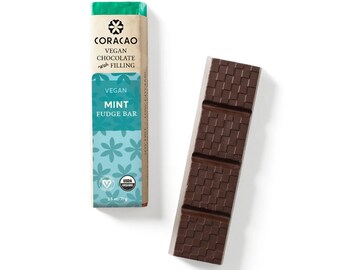 Mint Fudge Vegan Chocolate Bar