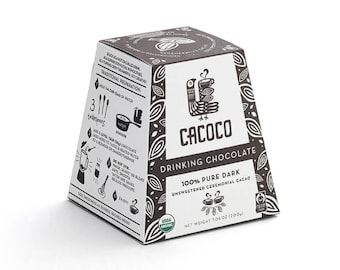 Pure Dark Sugar Free Drinking Chocolate - 100%