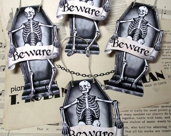 halloween download skeleton tags