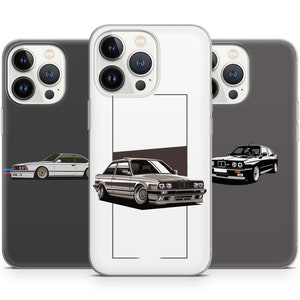 German Style M Series Sports Car Collection Phone Cases For Iphone 15 14 13 12 Pro Max, Fits Samsung 24 23 22 Plus, fits Google Pixel  8 7 6