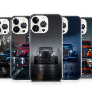 Premium Hot Road Car Designs Phone cases For Iphone 16 15 14 13 12 Pro Max, Fits Samsung 24 23 22 Plus, fits Google Pixel  8 7 6
