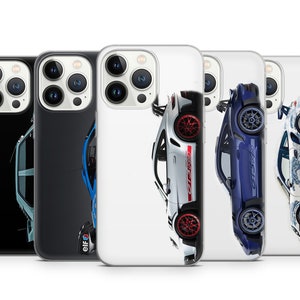 Voitures de course, voitures de sport, coques de téléphone pour Iphone 15 14 13 12 Pro Max, pour Samsung 24 23 22 Plus, pour Google Pixel 8 7 6