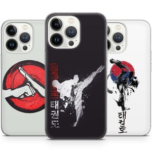 Taekwondo-inspirierte Handyhüllen für warriors, passend für Iphone 15 14 13 12 Pro Max, passend für Samsung 24 23 22 Plus, passend für Google Pixel 8 7 6