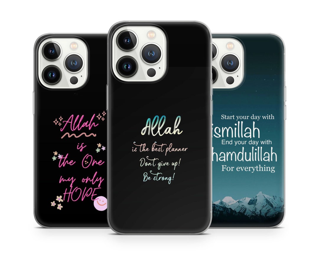 Allah is With You - Inspirational Phone Case for iPhone 15 14 13 12 Pro ...