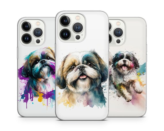 Lhasa Apso Phone Case Wallet - Blue Lhasa Apso Phone Case Wallet - Blue