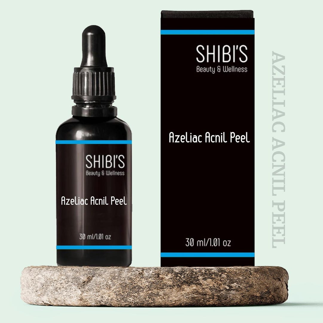SHIBI’S Azeliac Acnil Peel | Gentle Exfoliating Facial Solution | AHA ...