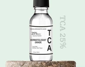 T C A 25% Chemical Peel Solution | Dermatologist Grade Exfoliant (30ml)