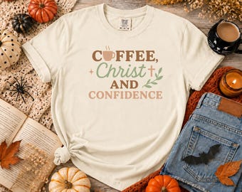 Christian Faith T-Shirt, Jesus Shirt, Bible Verse Inspired Christian Graphic Tee, Religious Church Shirt, Christian Gift